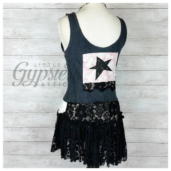 80's Grunge Fairy Tunic Top - Picture 6 of 13